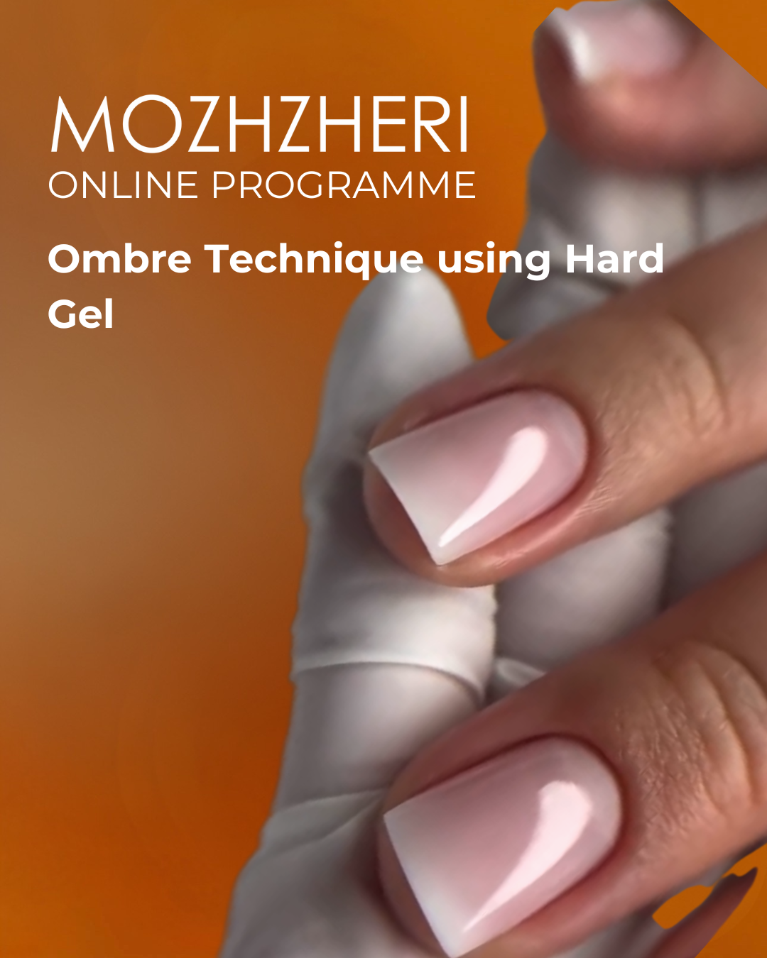 MOZHZHERI Ombre Technique Using Hard Gel Online