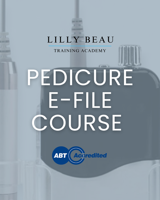 Pedicure E-File Course