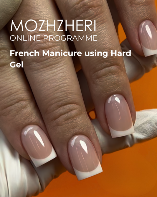MOZHZHERI French Manicure Using Hard Gel Online