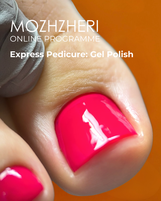 MOZHZHERI Express Pedicure: Gel Polish Online